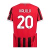 Virallinen Fanipaita AC Milan Kalulu 20 Kotipelipaita 2024-25 - Miesten